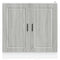 Spoelbakonderkast Porto 80x46x81,5 cm bewerkt hout grijs sonoma