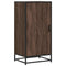 Schoenenrek 48x38x97,5 cm bewerkt hout bruin eikenkleurig