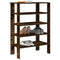 Schoenenrek 61x32x87,5 cm bewerkt hout gerookt eikenkleurig