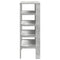 Schoenenrek 61x32x87,5 cm bewerkt hout betongrijs