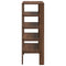 Schoenenrek 61x32x87,5 cm bewerkt hout bruin eikenkleurig