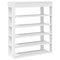 Schoenenrek 80x30x98 cm bewerkt hout wit