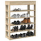 Schoenenrek 80x30x98 cm bewerkt hout sonoma eikenkleurig