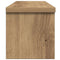 Keukenrekken stapelbaar 2 st 60x15x16 cm artisanaal eikenkleur