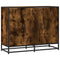 Dressoir 94x35x76 cm bewerkt hout gerookt eikenkleurig