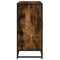 Dressoir 94x35x76 cm bewerkt hout gerookt eikenkleurig