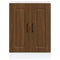 Spoelbakonderkast Kalmar 60x46x81,5 cm hout bruin eikenkleurig