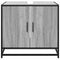 Wastafelkast 65x33x60 cm bewerkt hout grijs sonoma eikenkleurig