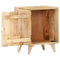 Nachtkastje bewerkt 40x30x50 cm massief mangohout