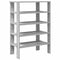 Schoenenrek 61x32x87,5 cm bewerkt hout grijs sonoma eikenkleur