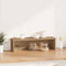 Keukenrek stapelbaar 60x15x16 cm bewerkt hout artisanaal eiken