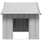 Hondenhok met dak 83x130x85 cm gegalvaniseerd staal