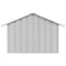 Hondenhok met dak 83x130x85 cm gegalvaniseerd staal