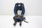 Qibbel Junior 6+ Fietsstoeltje Achter Bagagedrager bevestiging - Navy Blue - inclusief voetsteunen