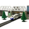 Elektrische speelgoed trein - ophaalbrug - 31-delig - 366 cm spoor