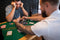 Set poker game - transportkoffer - 300 chips - speelmat