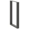 Salontafelpoten 2 st U-vormig 60x(90-91)cm staal antraciet