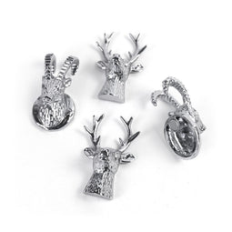 Trendform Magneten Alpine - set van 4 - zilver