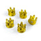 Trendform Magneten Kroon - set van 5 - goud
