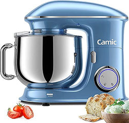 Camic - Broodmixer 1500W - Multifunctionele Keukenrobot - 8L Roestvrijstalen Kom - Rood