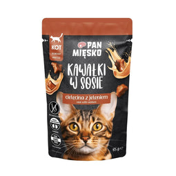 Kattenvoer PAN MIĘSKO 85 g