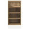 Onderkast 40x44,5x81,5 cm bewerkt hout artisanaal eikenkleur