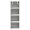 Hangkast 20x29,5x60 cm bewerkt hout wit