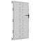 Poort 85x200 cm vierkant cortenstaal