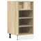 Onderkast 40x44,5x81,5 cm bewerkt hout sonoma eikenkleurig