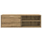 Tv-meubel 120x34x37 cm bewerkt hout artisanaal eikenkleur