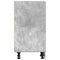 Onderkast 40x44,5x81,5 cm bewerkt hout betongrijs
