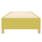 Bedframe stof groen 90x200 cm