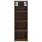 Hangkast 20x29,5x60 cm bewerkt hout bruin eikenkleur
