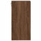 Hangkast 20x29,5x60 cm bewerkt hout bruin eikenkleur