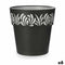 Zelfwaterende bloempot Stefanplast Gaia Antraciet Plastic 29 x 29 x 29 cm (6 Stuks)