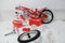 Volare Lovely Kinderfiets - Meisjes - 14 inch - Rood Wit - Twee Handremmen