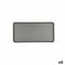 Snackdienblad Bidasoa Gio Zwart Plastic 24 x 11,5 cm (12 Stuks)