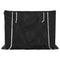 Haardhoutrek met regenhoes 150,5x100,5x110,5 cm staal