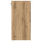 Hangkast 40x29,5x60 cm bewerkt hout artisanaal eikenkleur