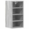 Hangkast 30x29,5x60 cm bewerkt hout grijs sonoma eikenkleurig