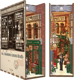 Tone-cheer Book Nook 84 Charing Cross Road DIY Modelbouw Knutselen