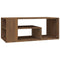 Salontafel 100x50x40 cm bewerkt hout bruineiken