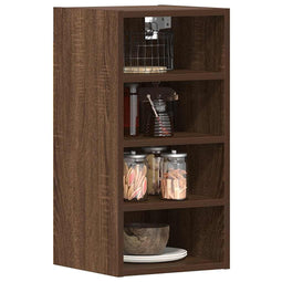 Hangkast 30x29,5x60 cm bewerkt hout bruin eikenkleur