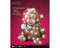 Lumineo - LED aap l25b29h35.5 cm bruin/koel wit