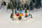 Luville - Christmas scene werkt op batterijen l20,5xw19xh14cm kerst