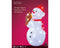 Lumineo - LED sneeuwpop l18b28h37 cm wit/k.wit