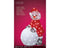 Lumineo - LED sneeuwpop l31b42h60 cm-90l