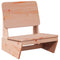 Tuinstoelen 2 st 60x64x70,5 cm massief douglashout