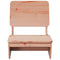 Tuinstoelen 2 st 60x64x70,5 cm massief douglashout