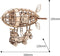 Robotime Airship 18 Cm Hout Naturel 176-delig Bouwpakket